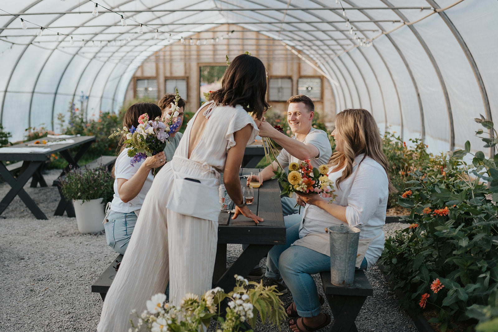 Sip, Snip & Support: a Wine Tasting and Flower U-Pick for SACE Edmonton