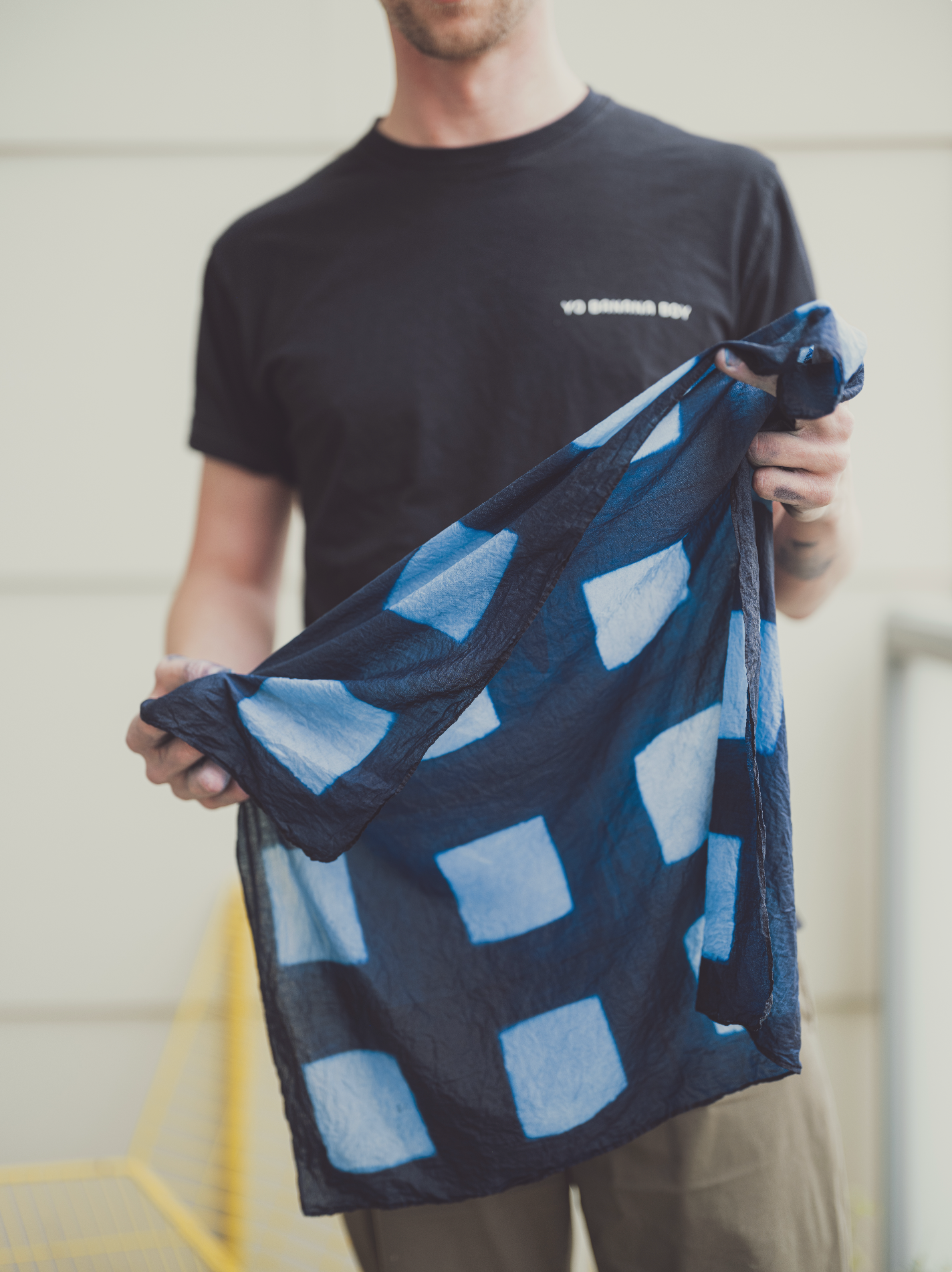 Indigo Shibori Workshop, with dye artist Danny Ross